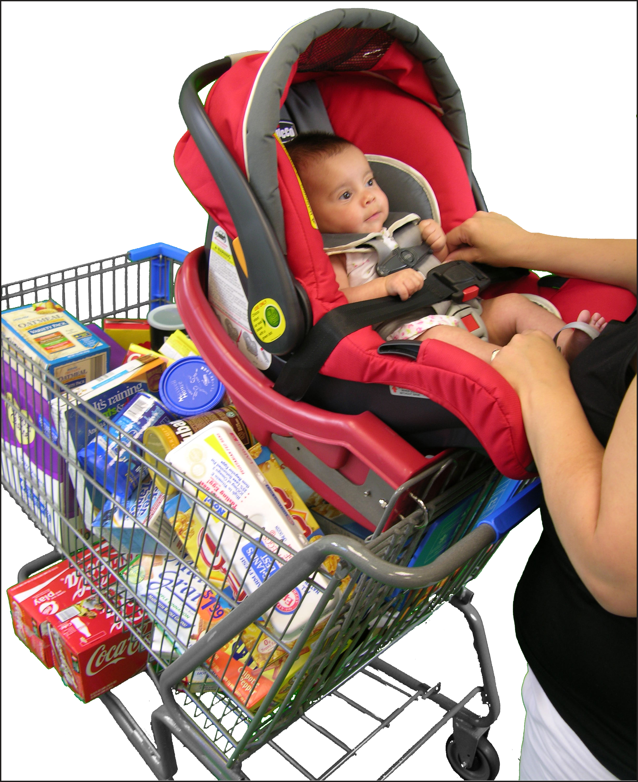 grocery cart baby seat