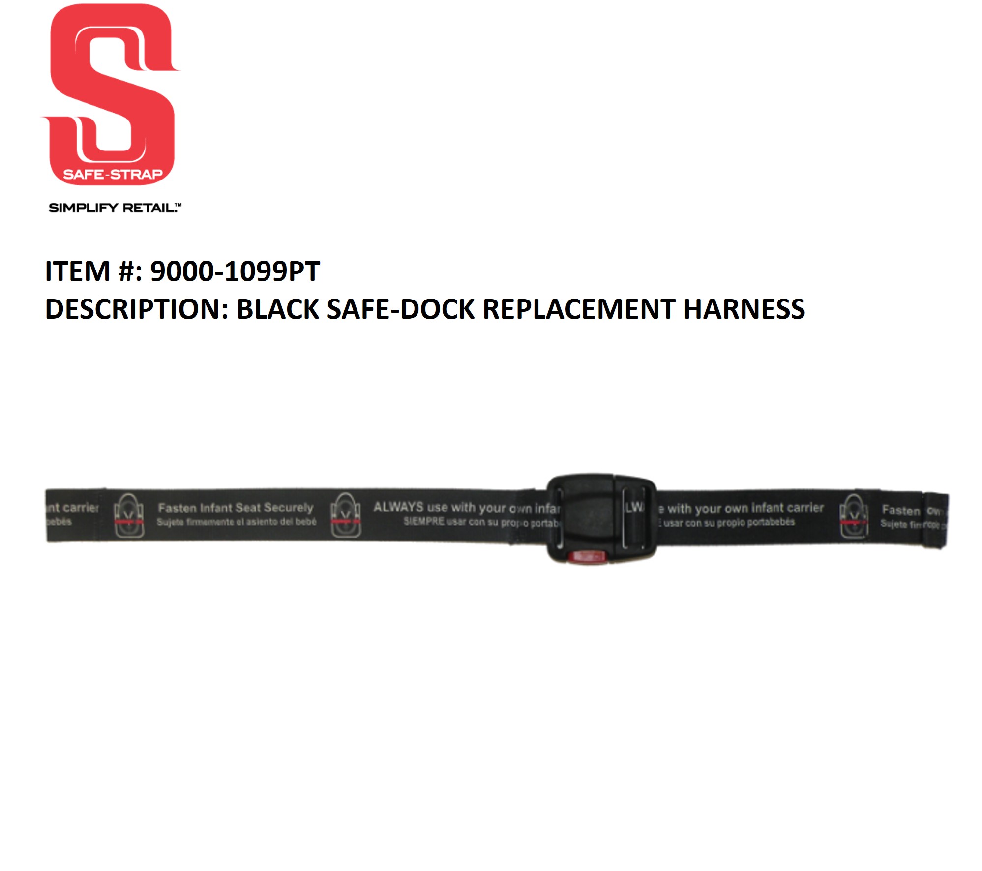 Safe-Dock™ Replacement Harness