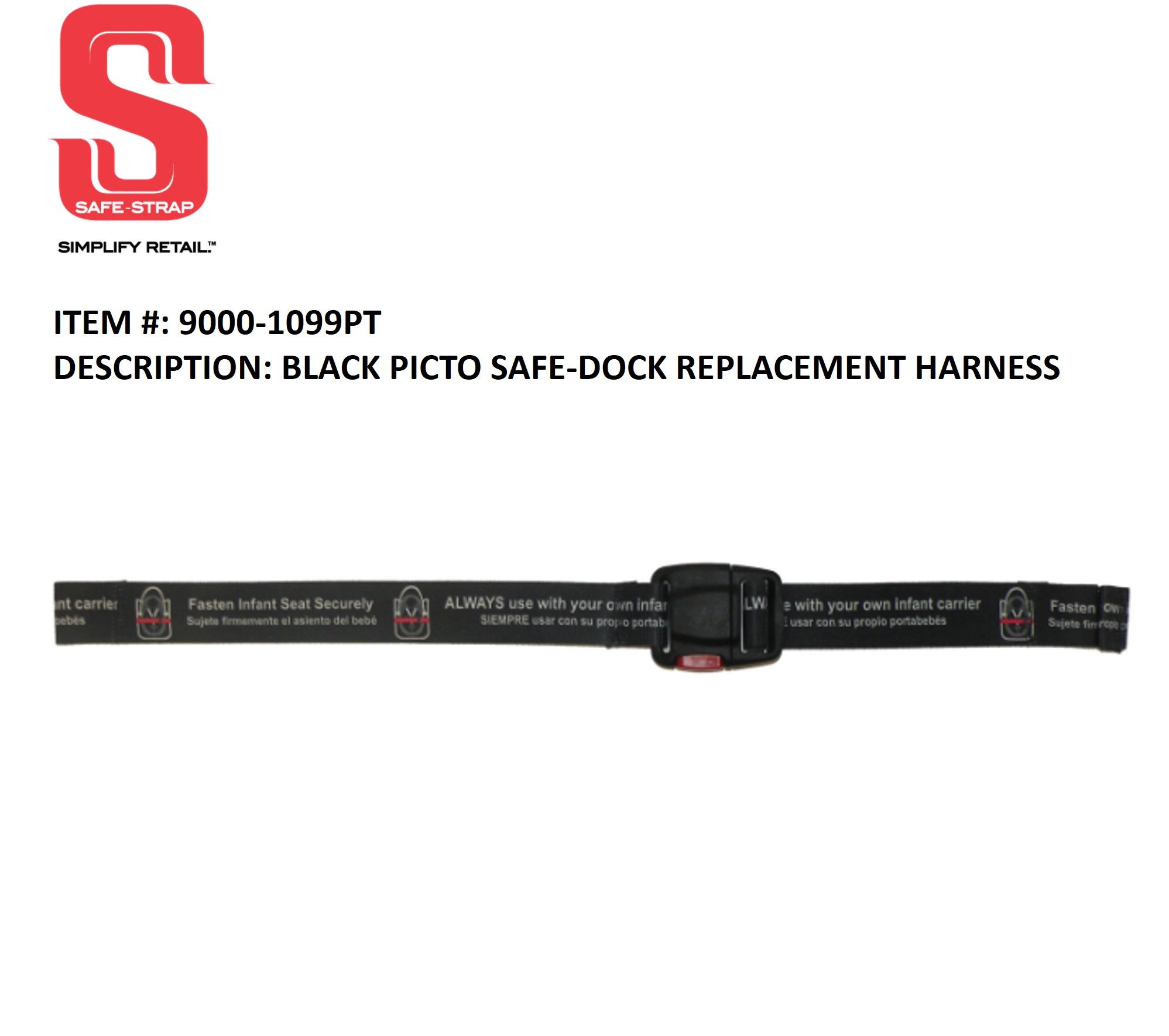 Safe-Dock™ Picto Replacement Harness