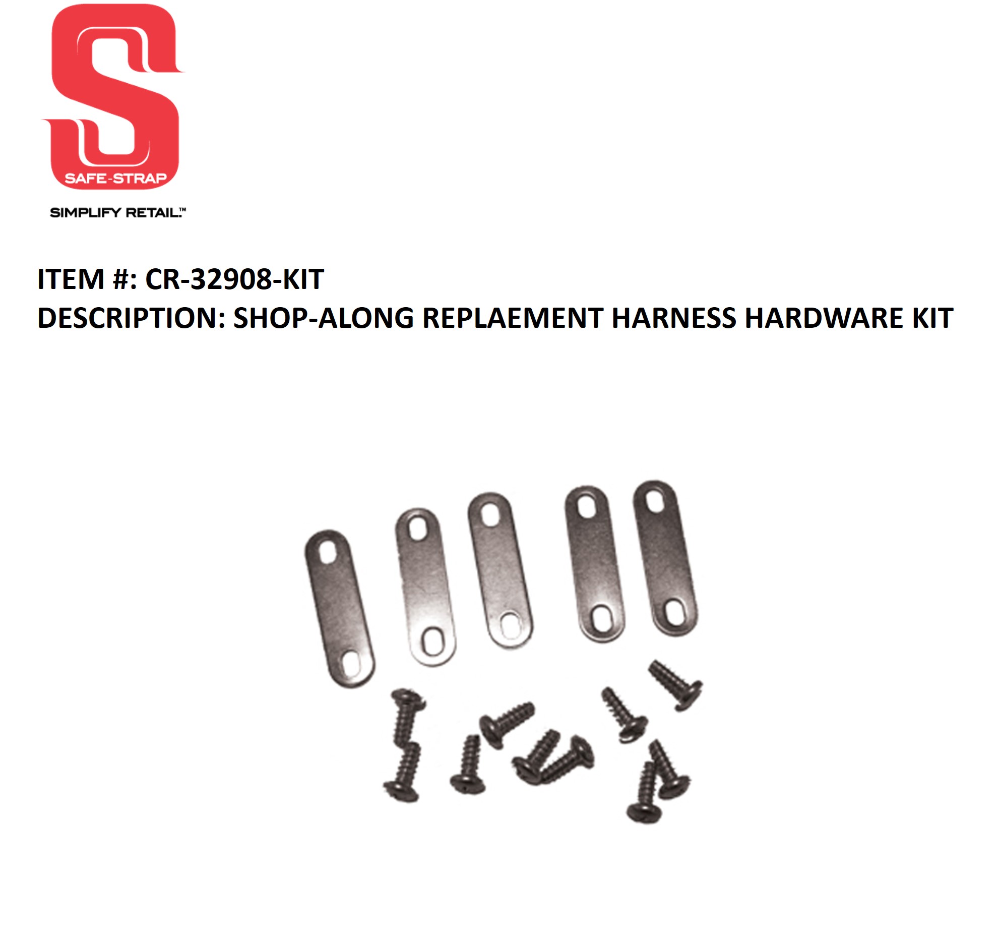 Shop-Along® Harness Hardware